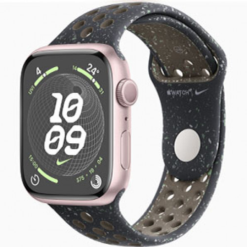 Apple Watch S9 GPS 45mm Pink Aluminum Case w. Midnigth Sky Nike Sport Band S/M (MR9T3) б/у